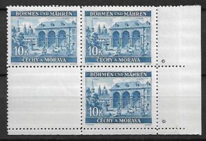 CZECHY I MORAWY MI.60** Z PUSTOPOLEM NA DOLE Z LEWEJ STRONY