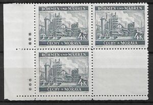 CZECHY I MORAWY MI.34c** Z PUSTOPOLEM NA DOLE Z PRAWEJ STRONY