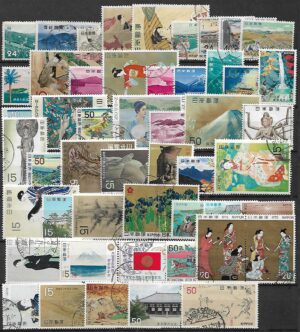 ZESTAW ZNACZKÓW JAPONIA NR 1