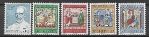 WITRAŻE SZWAJCARIA MI.853-857**