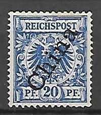 KOLONIE NIEMIECKIE CHINY MI.4II**