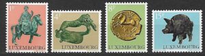 SZTUKA LUXEMBURG MI.858-861**