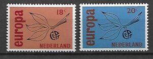 EUROPA CEPT HOLANDIA MI.848-849**