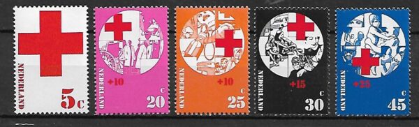 CZERWONY KRZYŻ HOLANDIA MI.994-998**