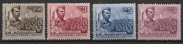 WOJSKO ALBANIA MI.506-509**