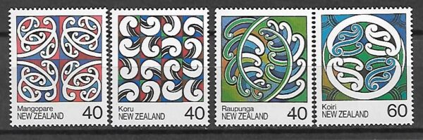 SZTUKA NOWA ZELANDIA MI.1017-1020**