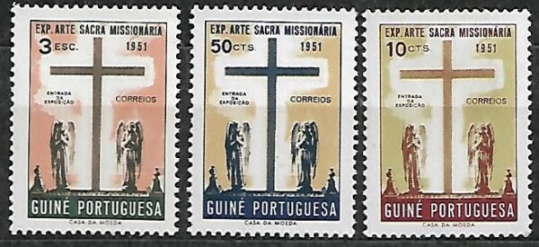 RELGIA GWINEA PORTUGALSKA MI.277-279**