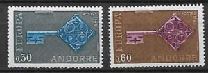 EUROPA CEPT ANDORRA FRANCUSKA MI.208-209**