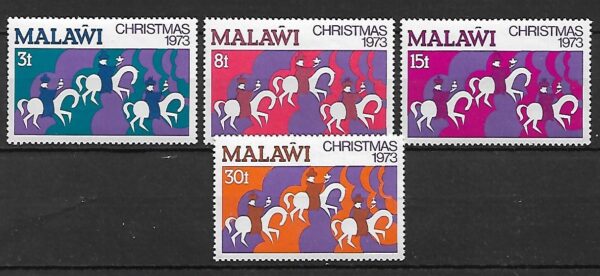 BOŻE NARODZENIE MALAWI MI.207-210**