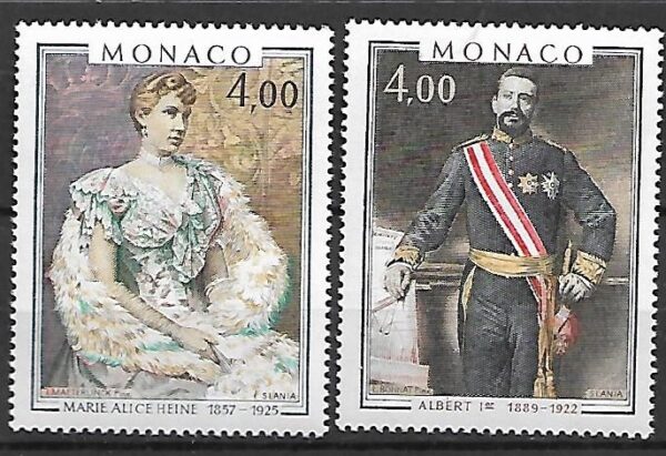 SŁANIA MONAKO MI.1441-1442**