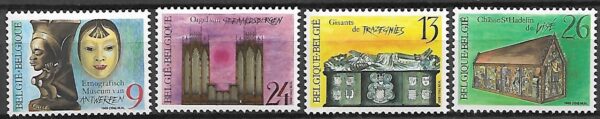 SZTUKA BELGIA MI.2350-2353**