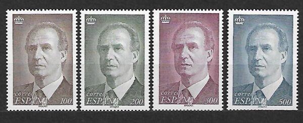 SŁAWNI LUDZIE HISZPANIA MI.3306-3309**