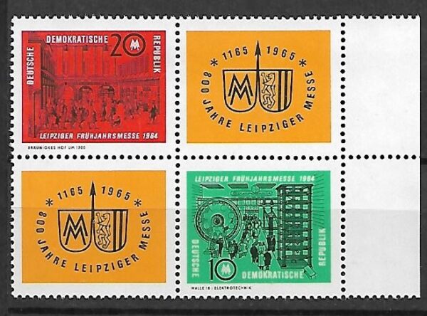 ROCZNICA DDR MI.1012-1013**