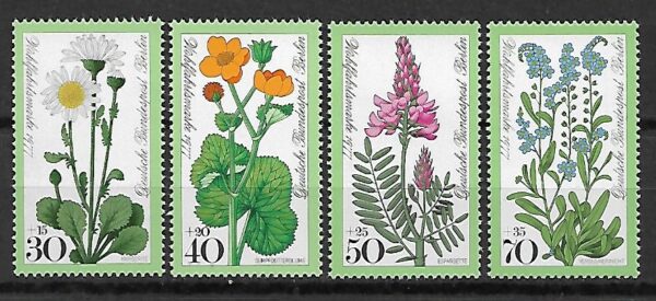KWIATY  BERLIN MI.556-559**