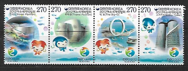 WYSTAWA EXPO KOREA MI.2877-2880**