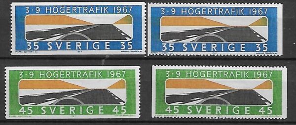 DROGA SZWECJA MI.588-589A,C**