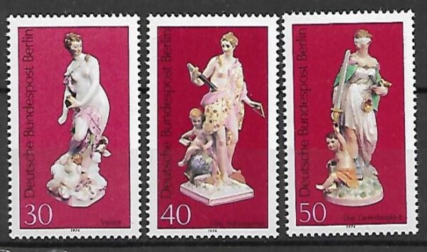 PORCELANA RFN  BERLIN MI.478-480**