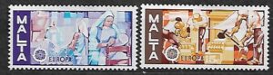 EUROPA CEPT MALTA MI.532-533**