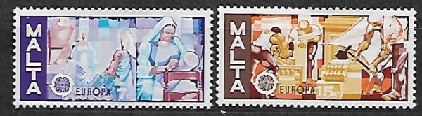EUROPA CEPT MALTA MI.532-533**
