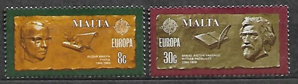 EUROPA CEPT MALTA MI.615-616**
