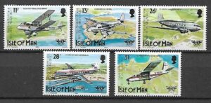 LOTNICTWO WYSPA MAN MI.256-260**