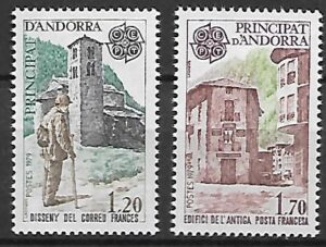 EUROPA CEPT ANDORRA FRANCUSKA MI.297-298**