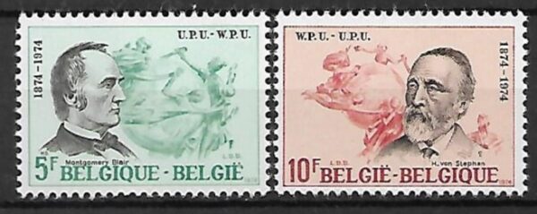 SŁAWNI LUDZIE BELGIA MI.1781-1782**