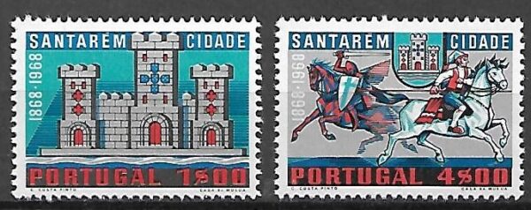 ROCZNICA PORTUGALIA MI.1109-1110**