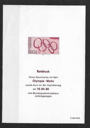 OLIMPIADA RFN NOWODRUK 1980R