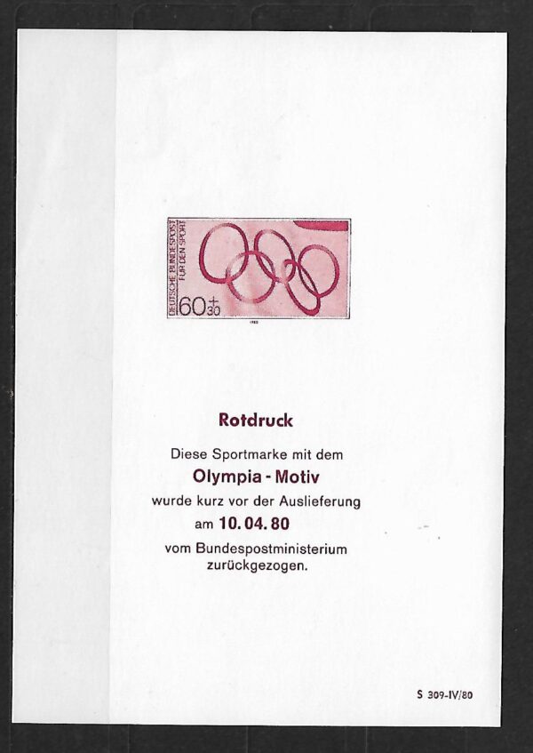 OLIMPIADA RFN NOWODRUK 1980R