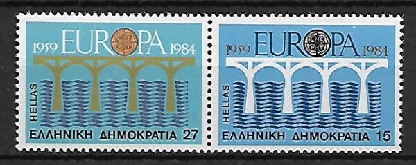 EUROPA CEPT GRECJA MI.1556-1555**
