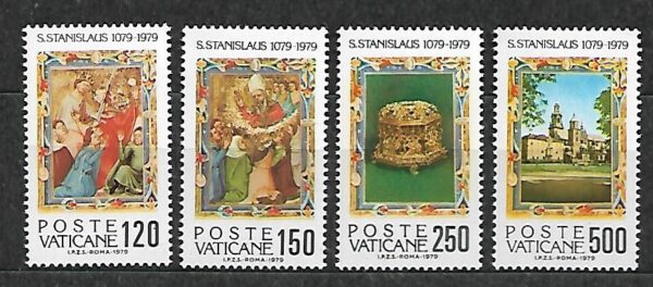 SZTUKA WATYKAN MI.739-742**