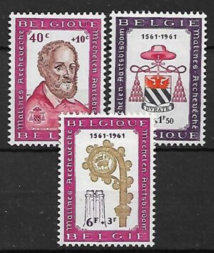 SŁAWNI LUDZIE BELGIA MI.1248-1250**