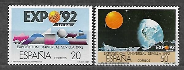 EXPO HISZPANIA MI.2808-2809**
