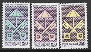 ROCZNICA WATYKAN MI.726-728**