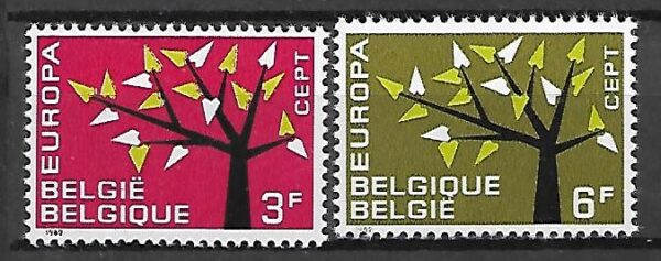 EUROPA CEPT BELGIA MI.1282-1883**