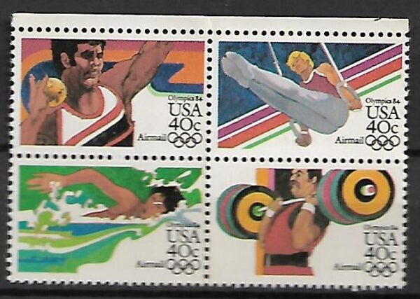 OLIMPIADA LETNIA USA MI.1622-1625**