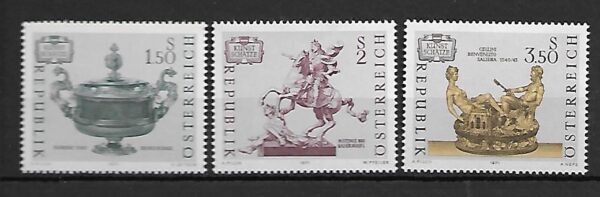 SZTUKA AUSTRIA MI.1355-1357**