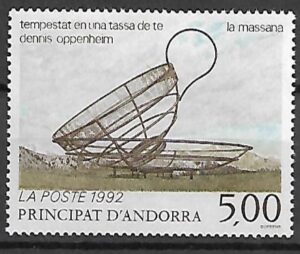 SZTUKA ANDORRA FRANCUSKA MI.445**