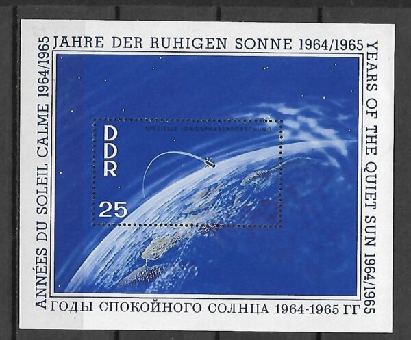 LOT W KOSMOS DDR MI.BL.20**