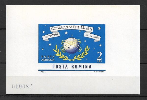 KOSMOS RUMUNIA MI.BL.56**