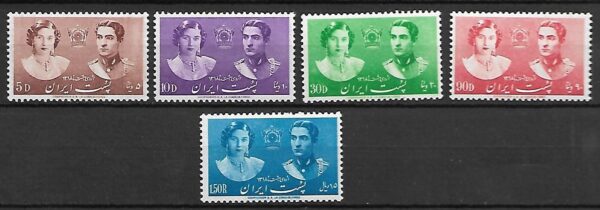 SŁAWNI LUDZIE IRAN MI.741-745**