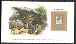 WIEWIÓRKA USA KOLEKCJA ZWIERZĄT ŚWIATA NA KARCIE