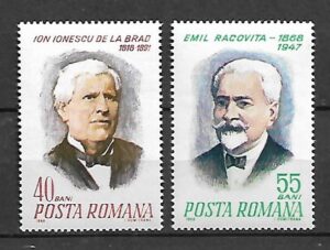SŁAWNI LUDZIE RUMUNIA MI.2684-2685**