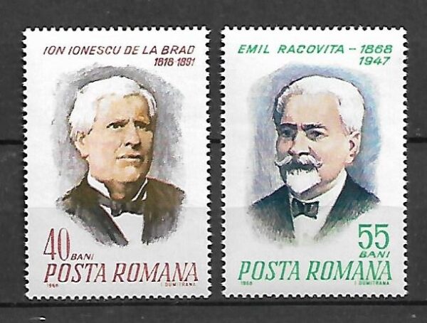 SŁAWNI LUDZIE RUMUNIA MI.2684-2685**