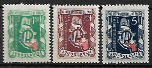 ROBOTNICY JUGOSŁAWIA MI.539-541**
