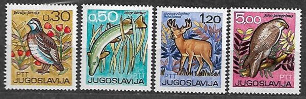 ZWIERZĘTA JUGOSŁAWIA MI.1228-1231**