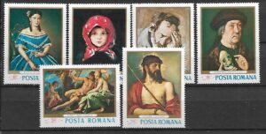 MALARSTWO RUMUNIA MI.2666-2671**