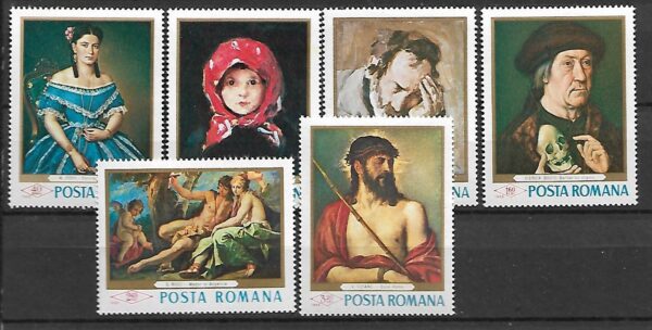 MALARSTWO RUMUNIA MI.2666-2671**