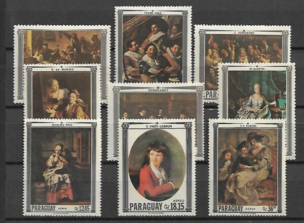 MALARSTWO PARAGWAJ MI.1747-1755**